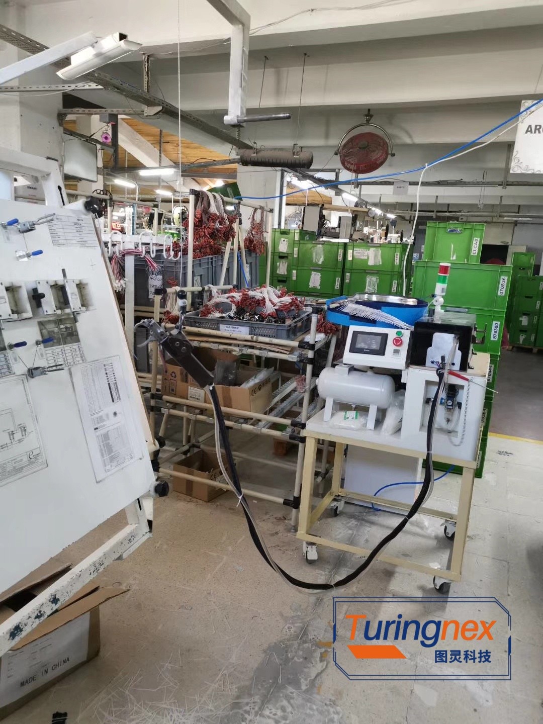 Wire Harness & Cable Assembly — Elcab · Turkey — Handheld Nylon Cable Tie Machine