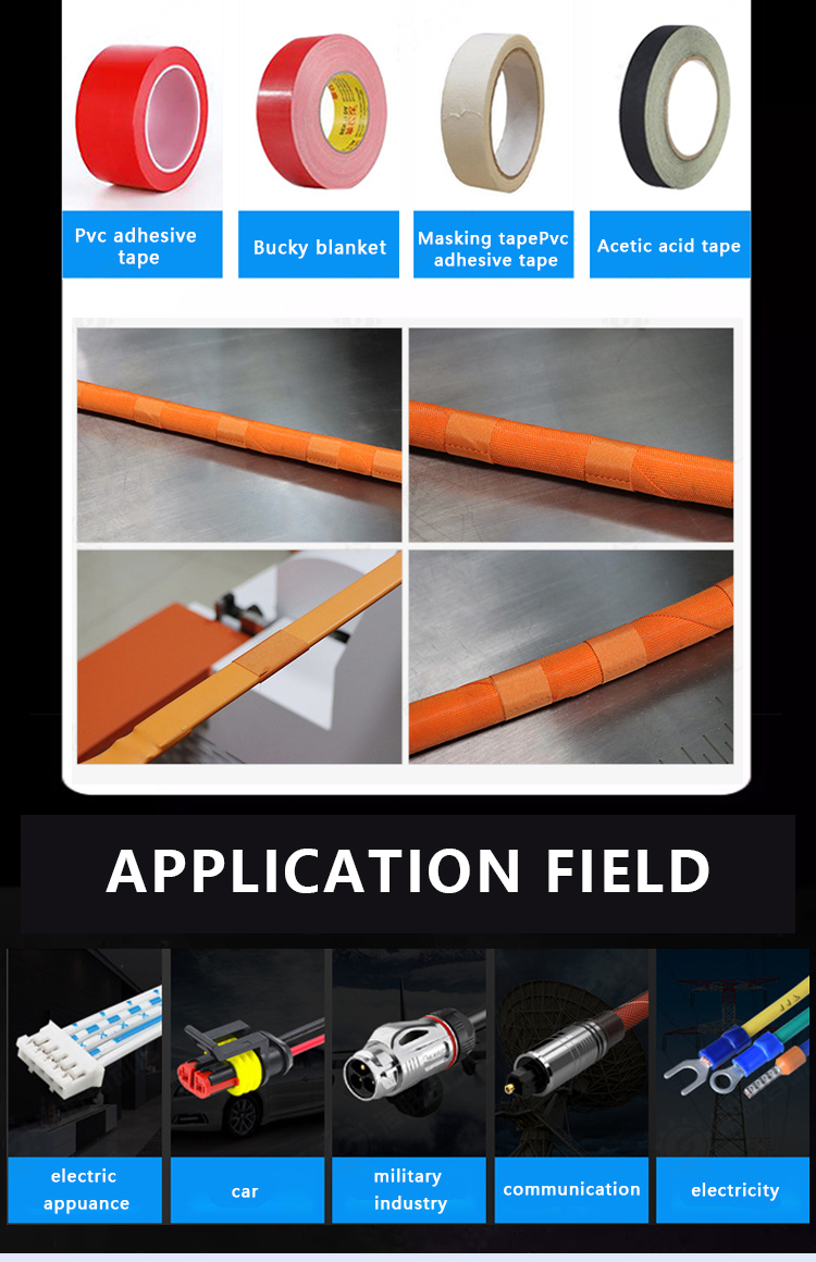 TR-M01 New Energy Car Cable Multi-points Wide Tape Winding Machine — detail 2