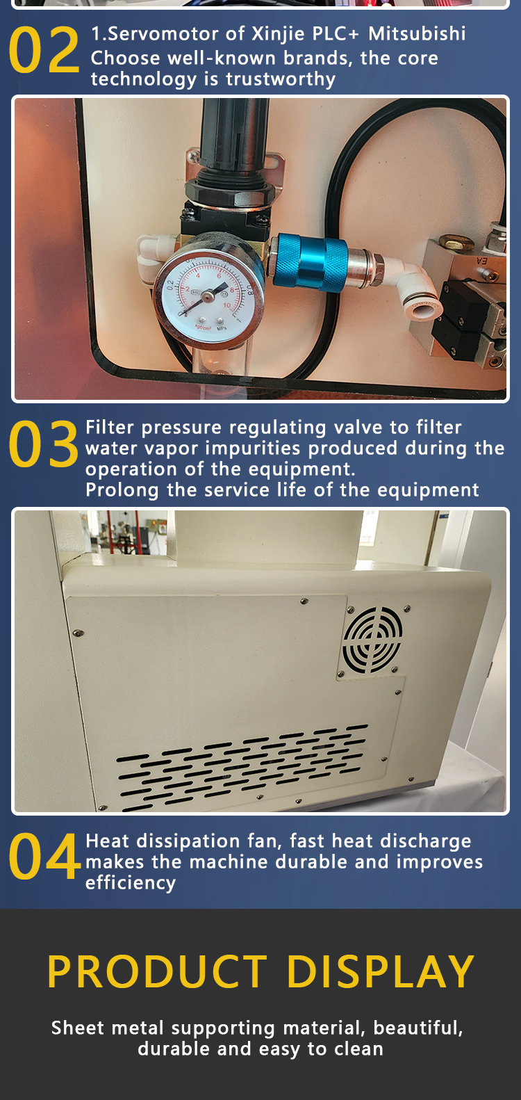 TR-M01 New Energy Car Cable Multi-points Wide Tape Winding Machine — detail 7