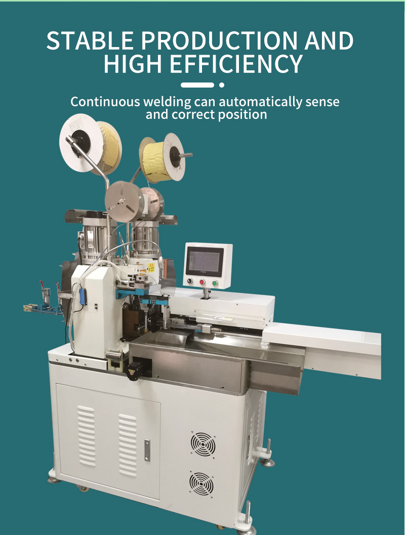 TR-TC02 Automatic Double Head Five Wire Terminal Crimping Machine — detail 4