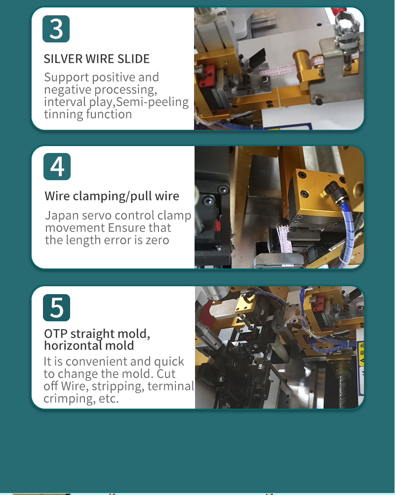 TR-TC03 Fully Automatic Double Head Cable Terminal Crimping Machine — detail 7