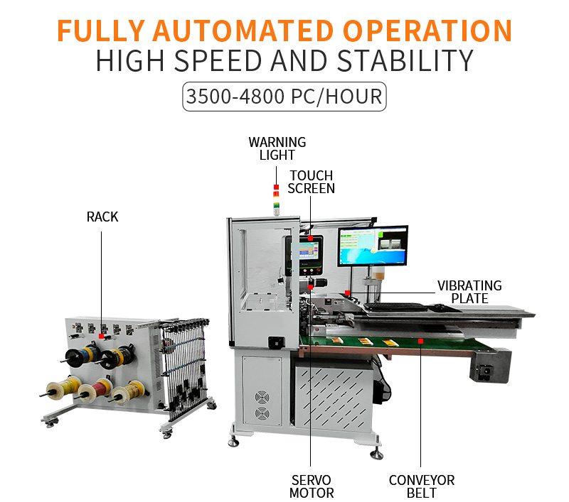 TR-TC06 Fully Automatic Cutting Strpping Tapping Terminal Crimping Machine — detail 1