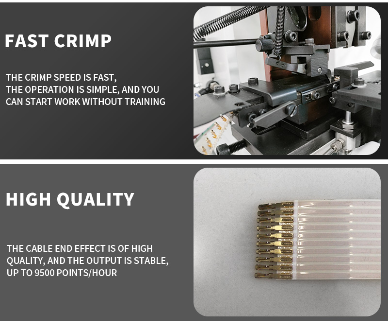 TR-TC07 High Speed Semi-Automatic FFC Cable Terminal Crimping Machine — detail 7