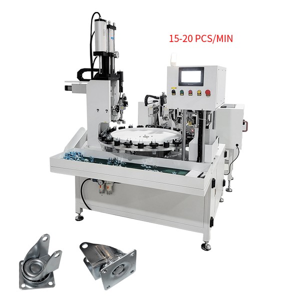 TR-C01 Semi-Auto Caster Assembly Machine — product photo 1