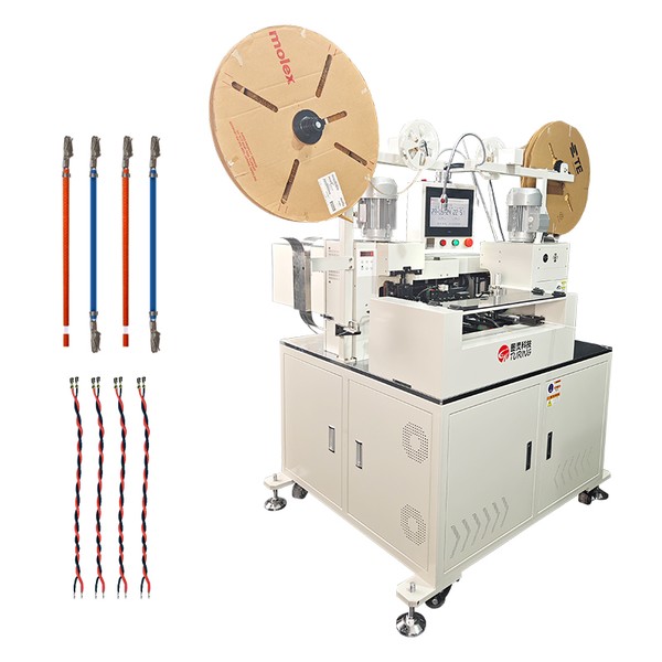 TR-PX1 Fully Automatic High-speed Cable Double-head Terminal Crimping Machine