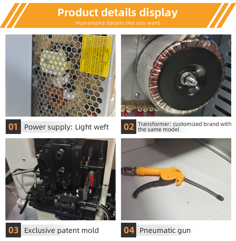 TR-PX1 Fully Automatic High-speed Cable Double-head Terminal Crimping Machine — detail 6