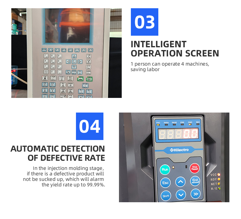 TR-T48 Fully Automatic 48 Cavities Dental Floss Machine With High Quality Injection Machine — detail 10