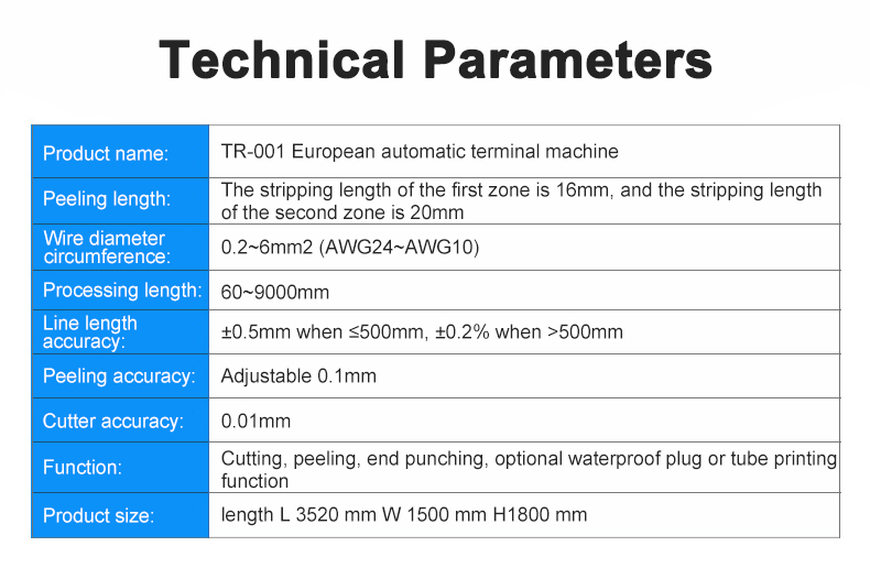 TR-001 Fully Automatic European Terminal Crimping Machine — detail 3