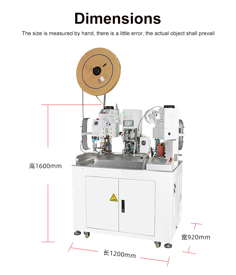 TR-01C Double -end Terminal Singel-end Insert Waterproof Bolt Terminal Crimping Machine — detail 1