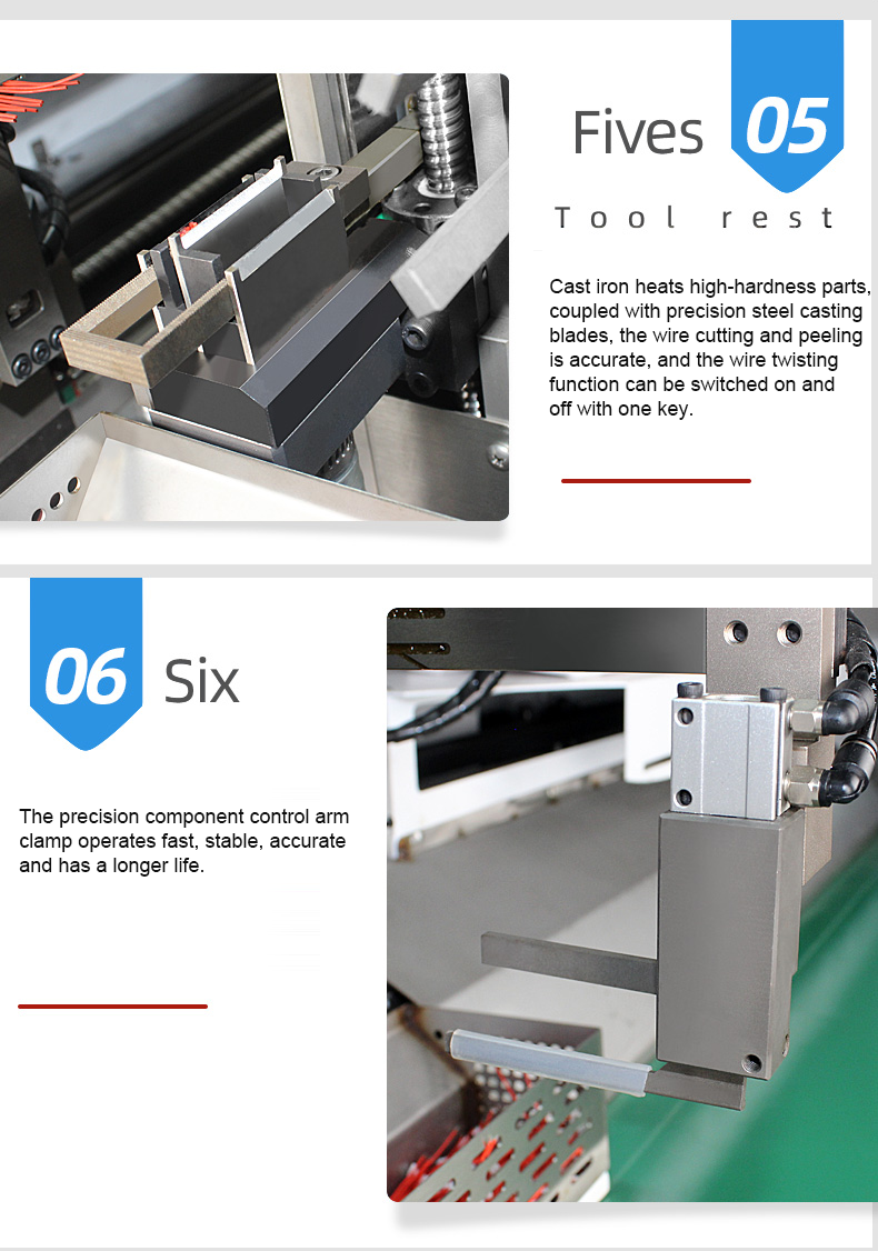 TR-07S Fully Automatic Insert Shell Terminal Crimping Machine With CCD Visual Inspection — detail 4