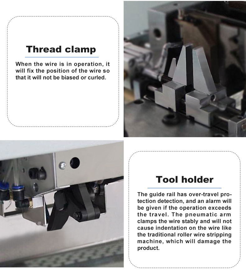 TR-50 Fully Automatic Multi-core Wire Stripping And Tinning Machine — detail 5