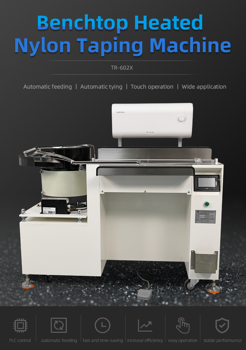 TR-602X Fully Automatic Table Heated Nylon Cable Tie Machine — detail 1