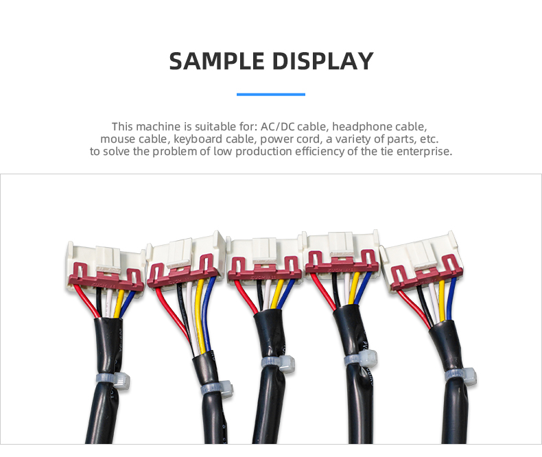 TR-602X Fully Automatic Table Heated Nylon Cable Tie Machine — detail 2
