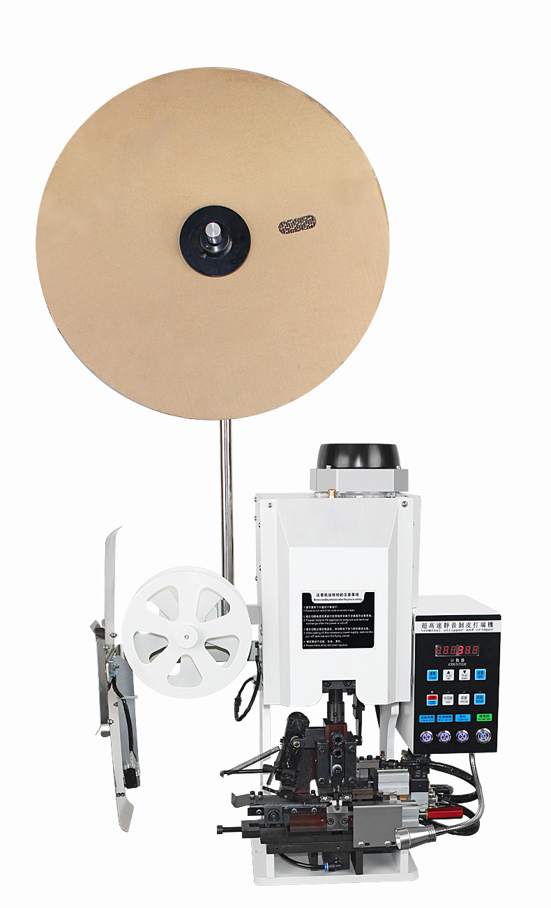 TR-BD14 1.5T 2.0T Semi-Automatic Button Type Wire Stripping And Terminal Crimping Machine — detail 11