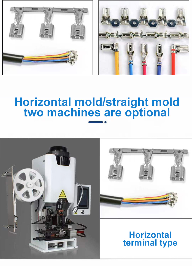 TR-BD14 1.5T 2.0T Semi-Automatic Button Type Wire Stripping And Terminal Crimping Machine — detail 9