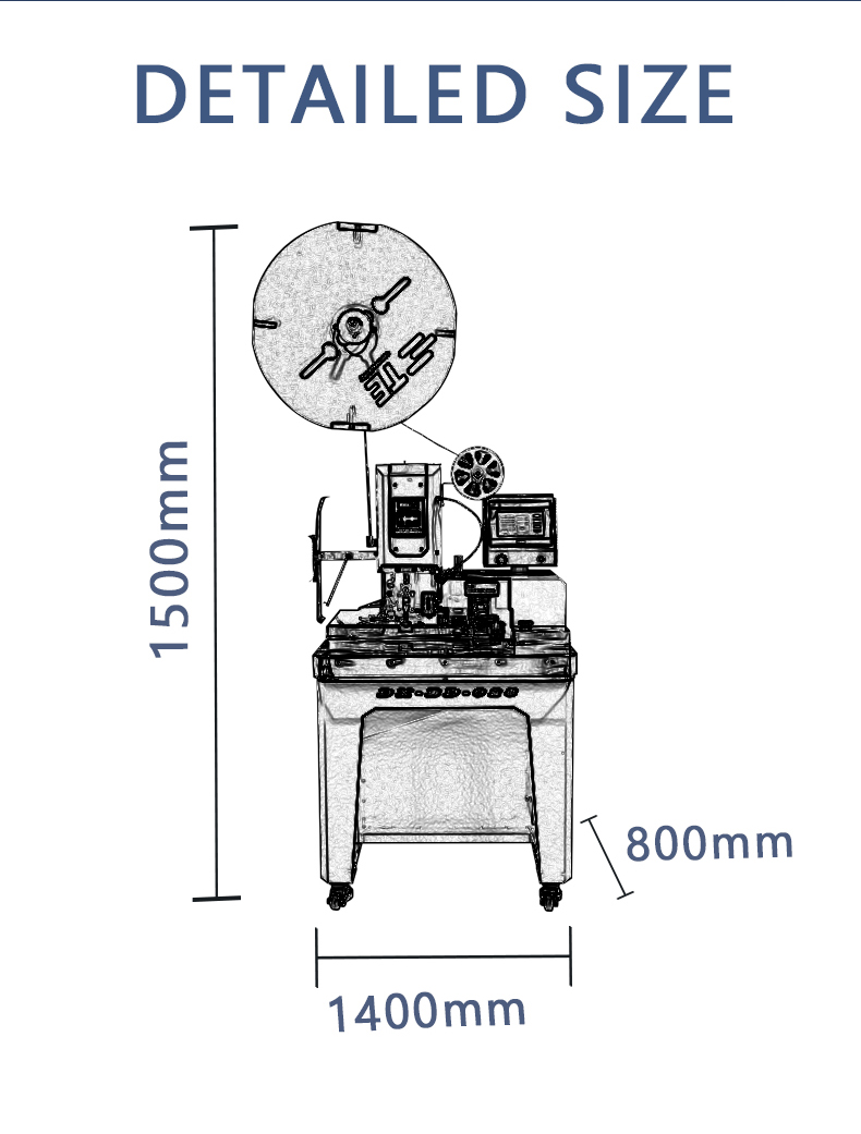 TR-HT04 Multi-core Wire Automatic Wire Stripping Terminal Crimping Machine — detail 7