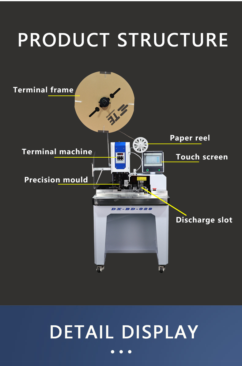 TR-HT04 Multi-core Wire Automatic Wire Stripping Terminal Crimping Machine — detail 8