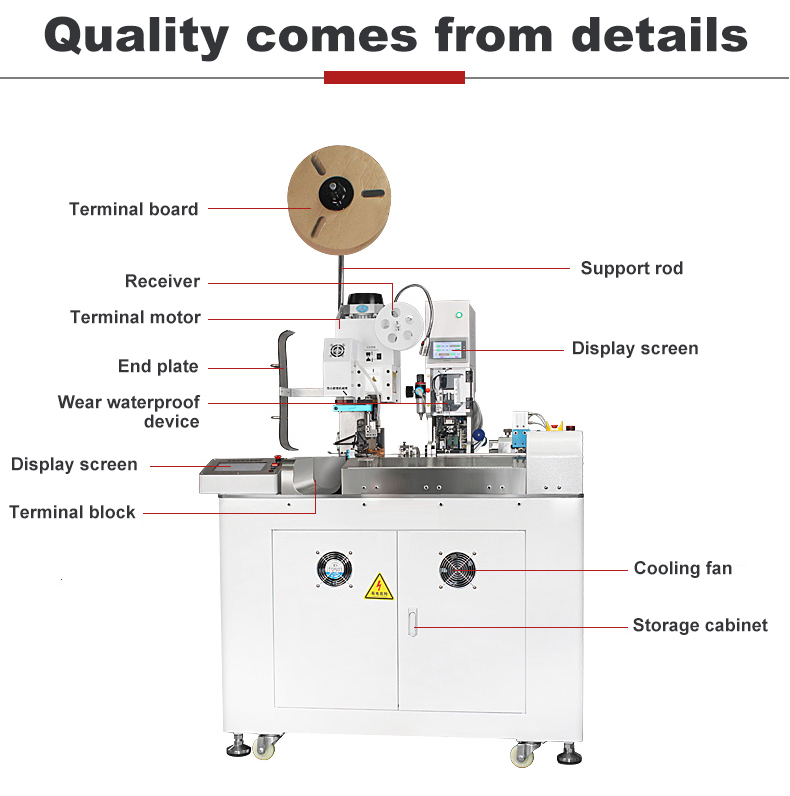 TR-10F Fully Automatic Single Head Waterproof Plug Machine — detail 3