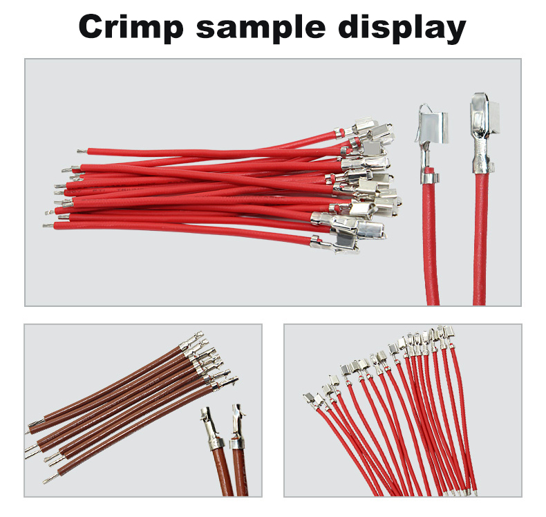 TR-15D Fully Automatic Five-wire Single-Head Terminal Crimping And Tin Dipping Machine — detail 4