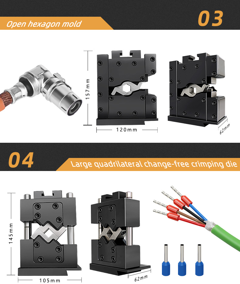 TR-15T Semi-Automatic 15T Terminal Crimping Machine — detail 8