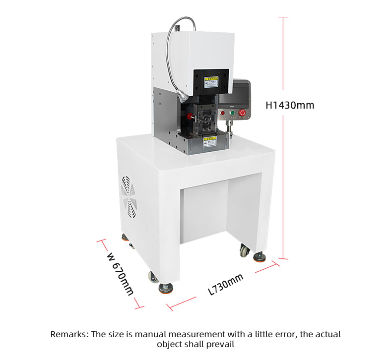 TR-30T Semi-Automatic 30T Servo Terminal Crimping Machine — detail 5