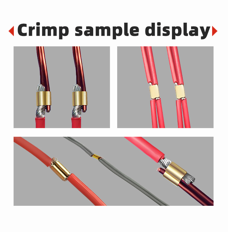 TR-JT23 Semi-Automatic Mute Copper Tape Crimping Machine — detail 4