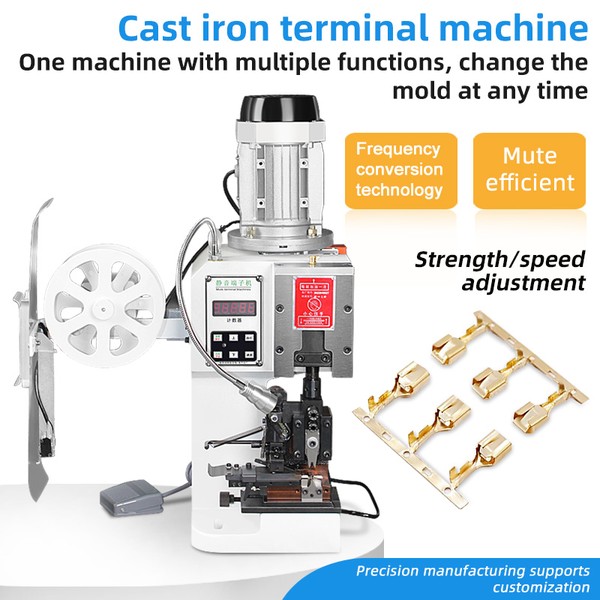 TR-ZD26 Semi-Automatic 1.5T 2.5T 3T 4T 6T 8T Cast Iron Mute Terminal Crimping Machine