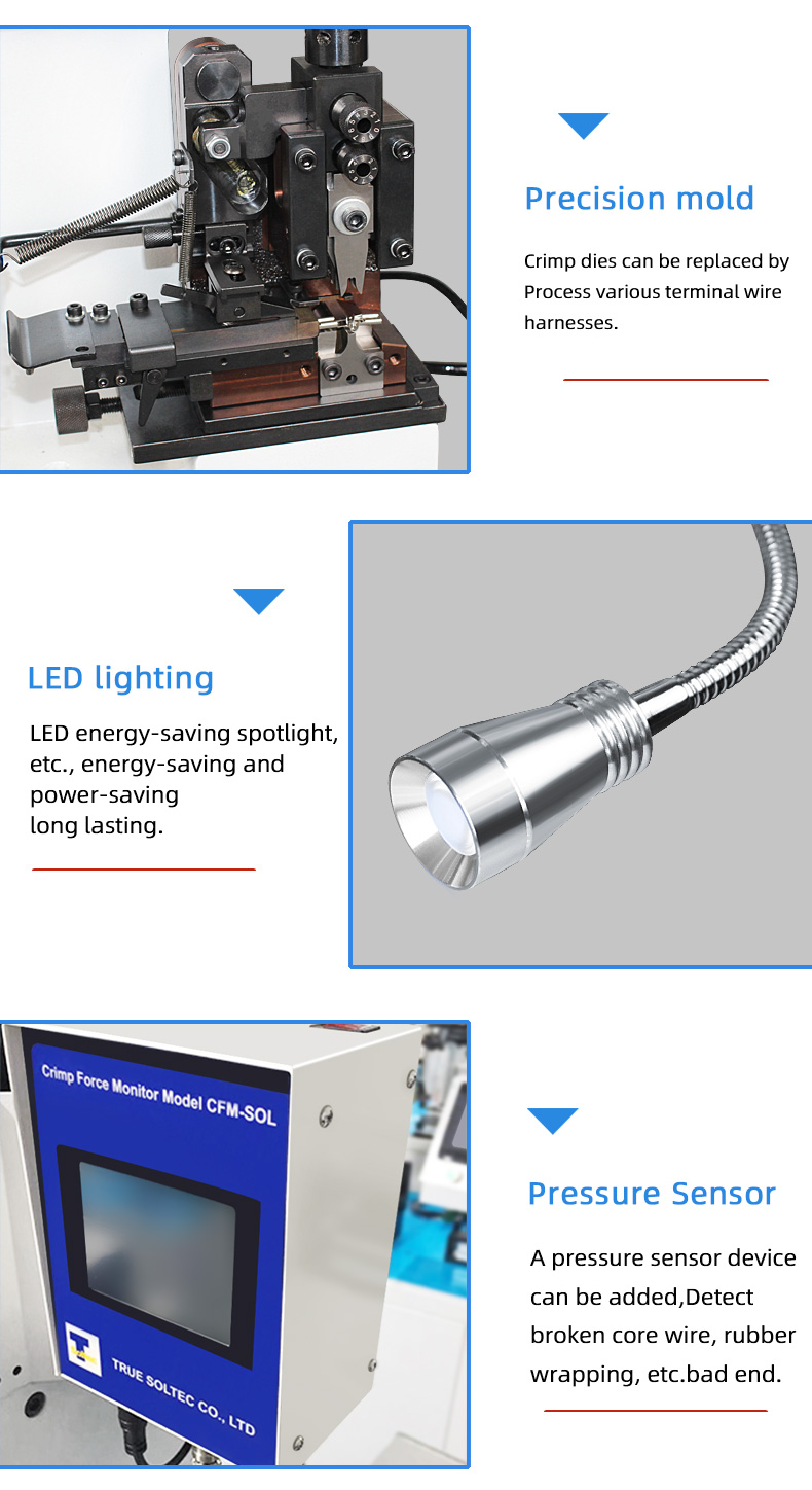 TR-ZD26 Semi-Automatic 1.5T 2.5T 3T 4T 6T 8T Cast Iron Mute Terminal Crimping Machine — detail 5