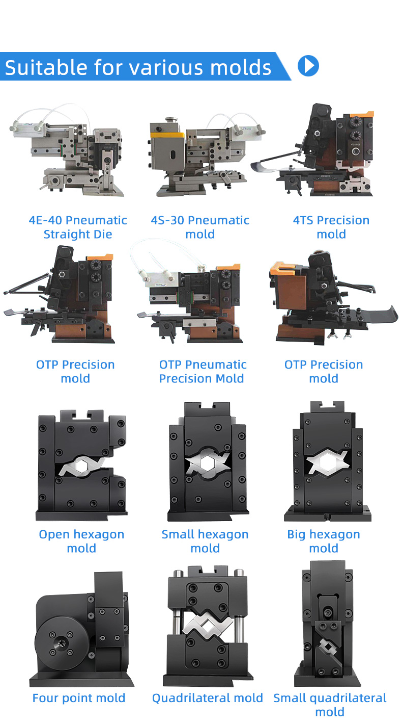 TR-ZD26 Semi-Automatic 1.5T 2.5T 3T 4T 6T 8T Cast Iron Mute Terminal Crimping Machine — detail 6