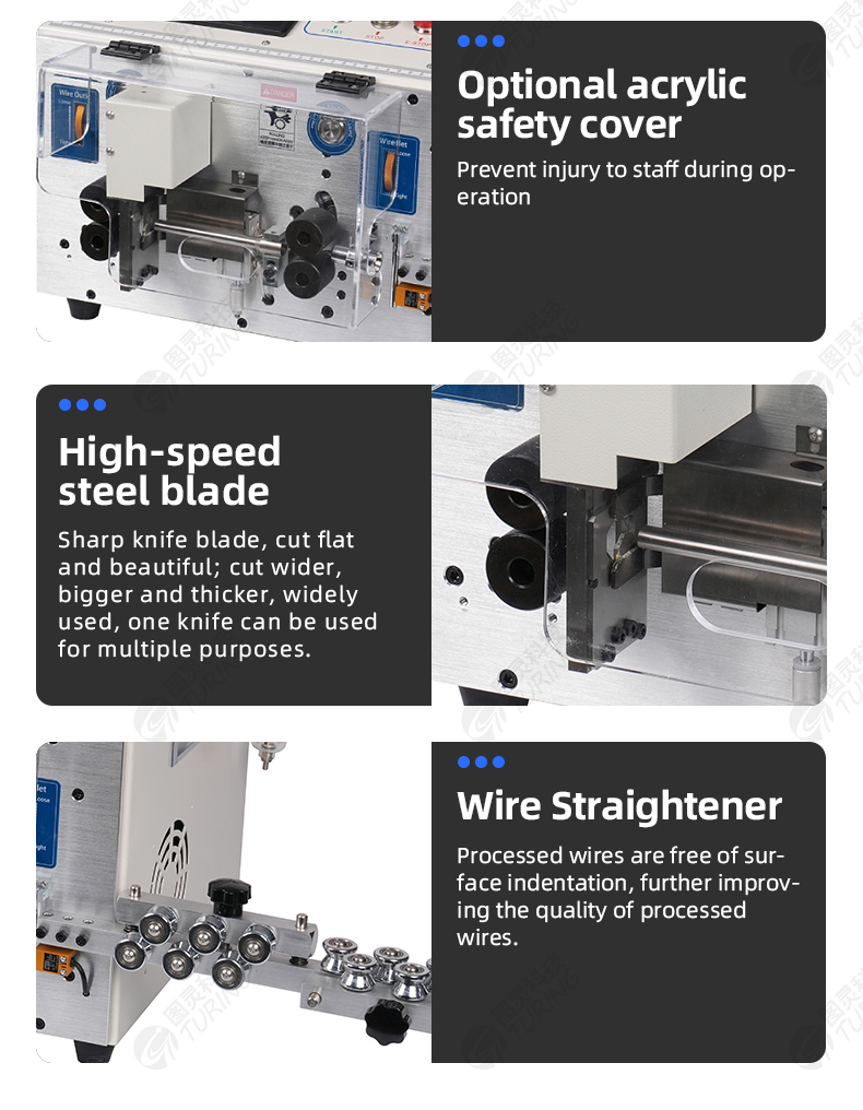 TR-508-YHT3 Accelerated Version Round Sheath Inner And Outer Double Layer Peeling Machine — detail 6