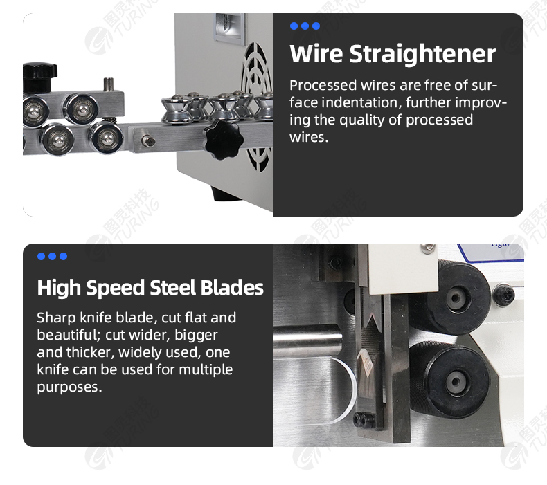 TR-608-MAX1-4/N 4-wheel Drive 25 Square Wire Stripping Machine — detail 5