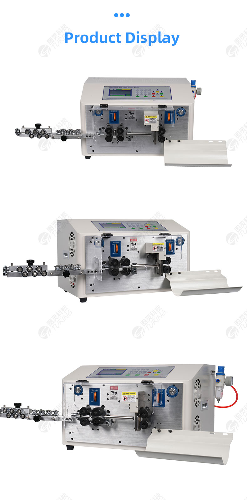 TR-608-MAX1-6/NP TR-508-MAX1-6/NP 6-wheel 25 Square Wire Stripping Machine — detail 7