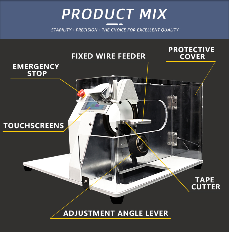 TR-303T Semi-auto Tape Winding Machine — detail 7