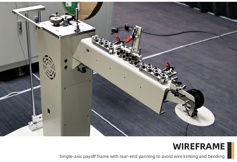 TR-DM04 Automatic Double-head Wire Stripping Cutting Wear Number Tube Type Terminal Crimping Machine — detail 11