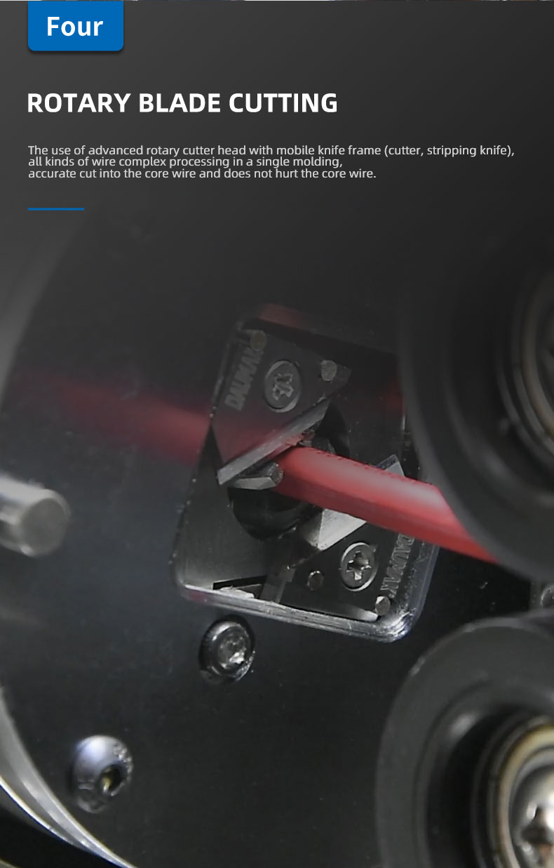 TR-9600S Fully Automatic Coaxial Wire Stripping Machine — detail 9