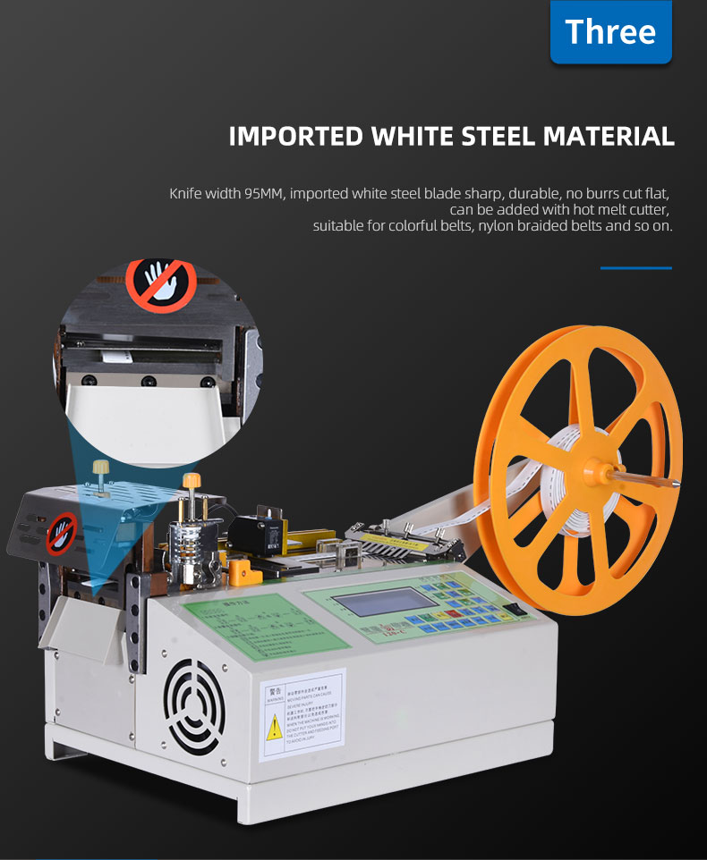TR-100DQ Fully Automatic Computer Wire And Tube Tape Cutting Machine — detail 8