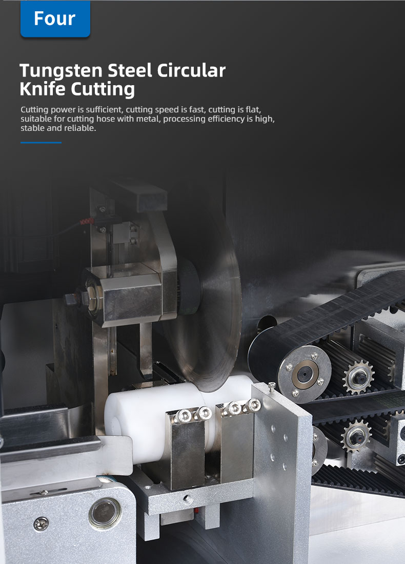 TR-30B Fully Automatic Multi-function Bellows Tube Cutting Machine — detail 9