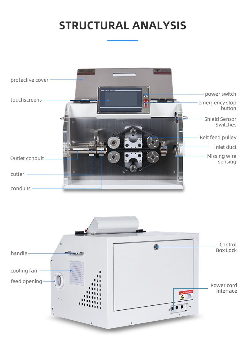 TR-B30 Automatic 5-30mm Corrugated Pipe Cutting Machine — detail 3