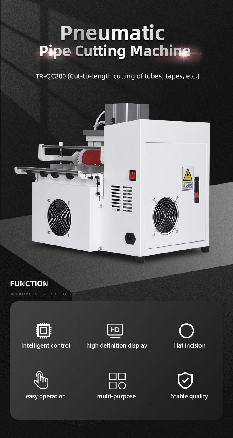 TR-QC200 Semi-Automatic Pneumatic Pipe Cutting Machine — detail 1