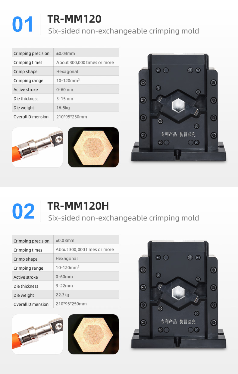 TR-MMK120 Wire Harness Equipment Terminal Crimping Machine Mold — detail 3