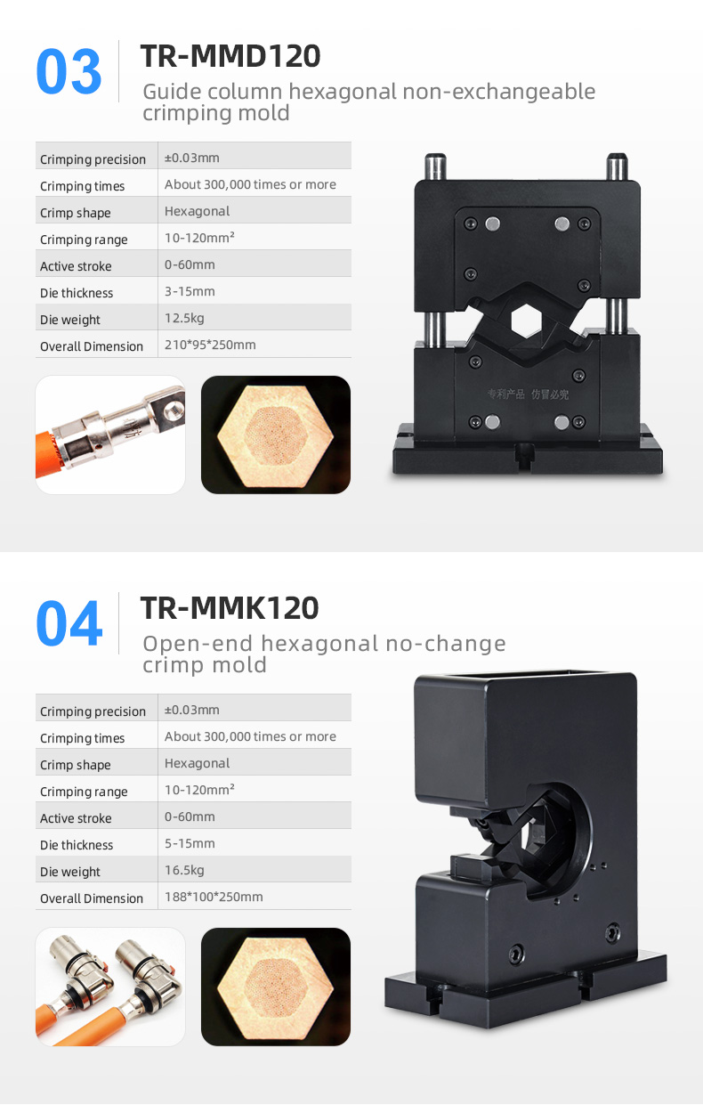 TR-MMK120 Wire Harness Equipment Terminal Crimping Machine Mold — detail 4