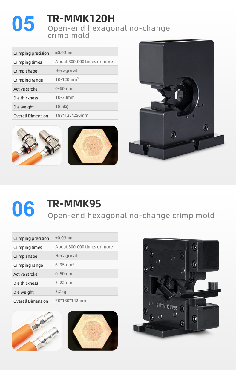 TR-MMK120 Wire Harness Equipment Terminal Crimping Machine Mold — detail 5