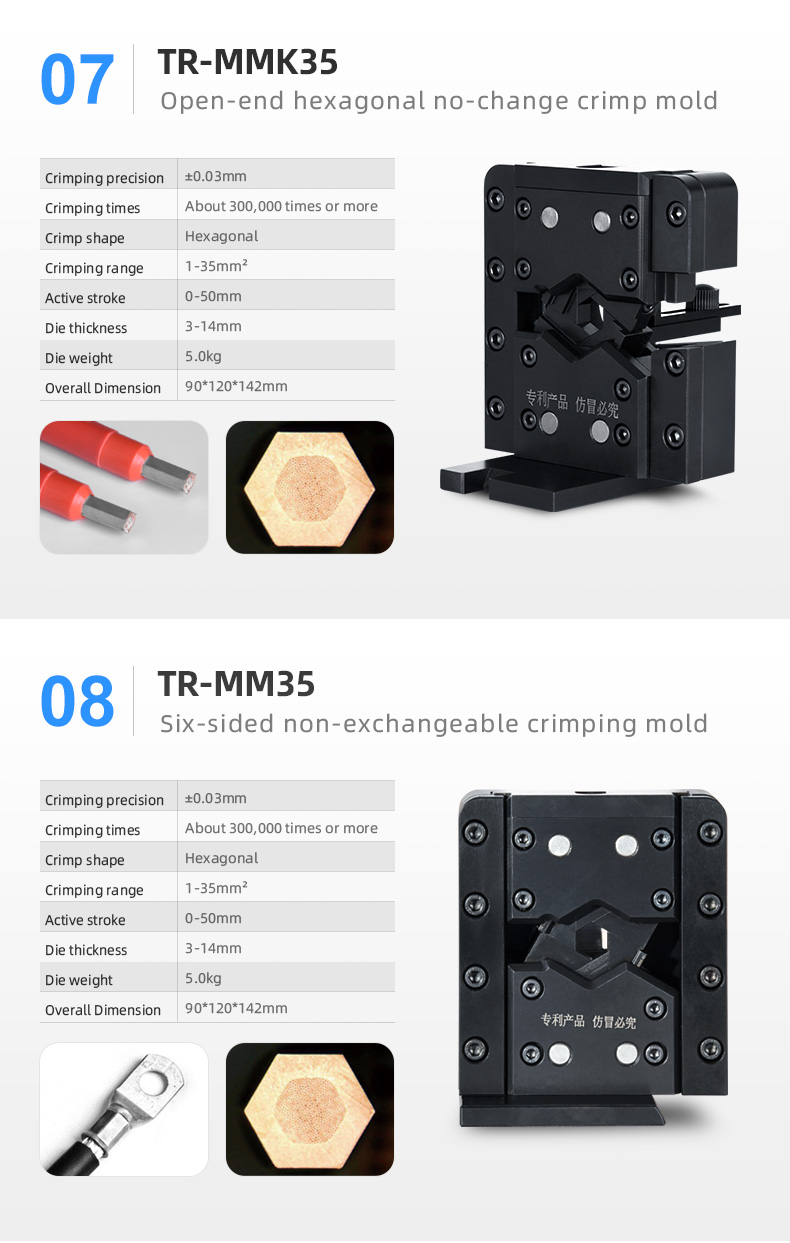 TR-MMK120 Wire Harness Equipment Terminal Crimping Machine Mold — detail 6