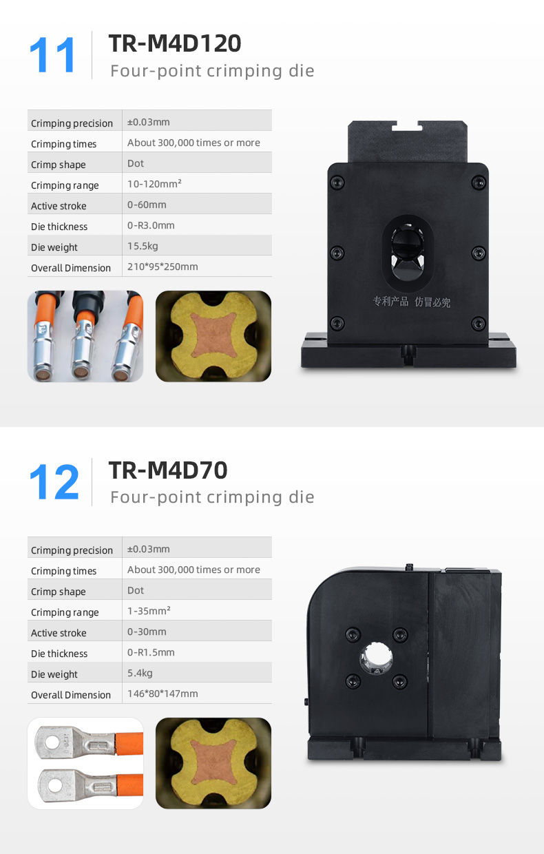TR-MMK120 Wire Harness Equipment Terminal Crimping Machine Mold — detail 8