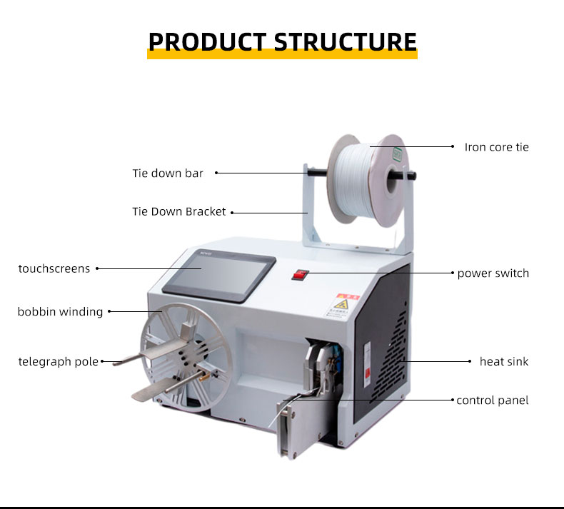 TR-7125 Semi-automatic Winding And Binding Machine — detail 3