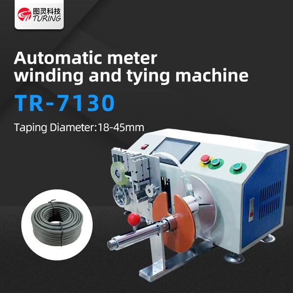 TR-7130 Desktop Wire Counting Meter Winding And Binding Machine