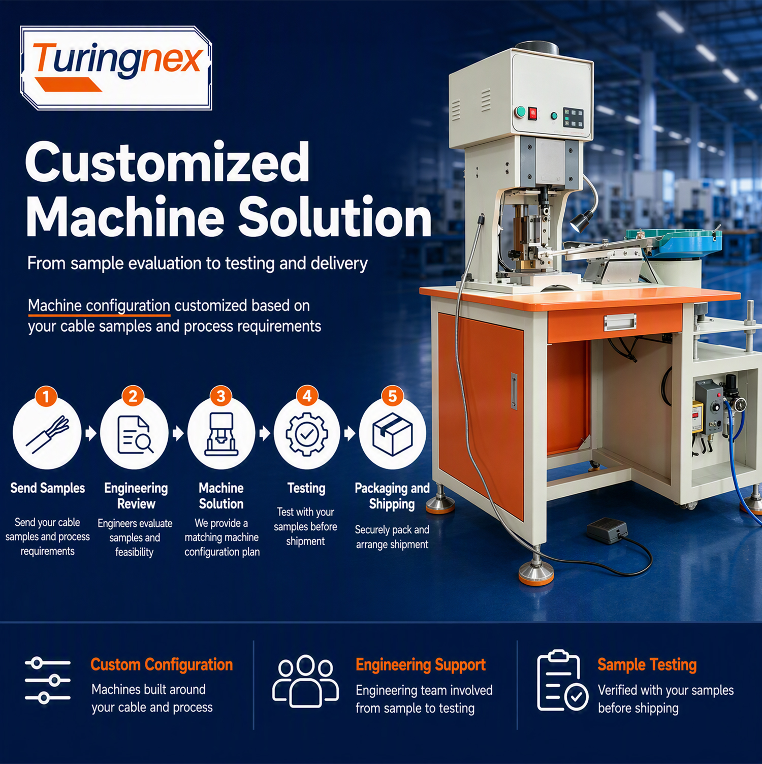 TR-1604 Vibration Plate Bulk Terminal Crimping Machine — detail 8