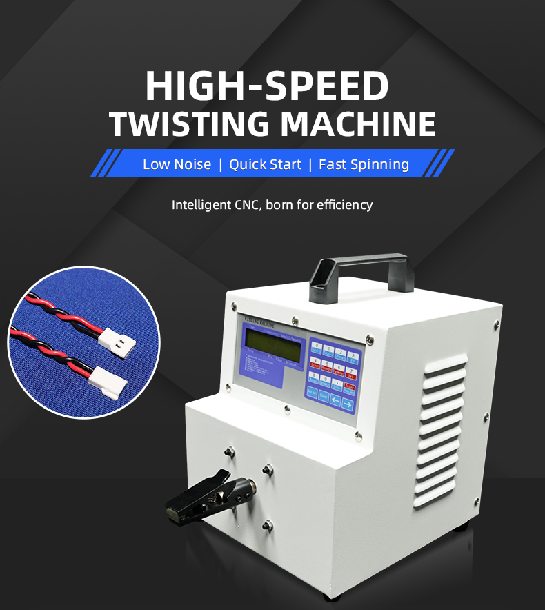 TR-JC30 Semi-auto 2 Wire Or 5 Wires Twisting Machine — detail 1