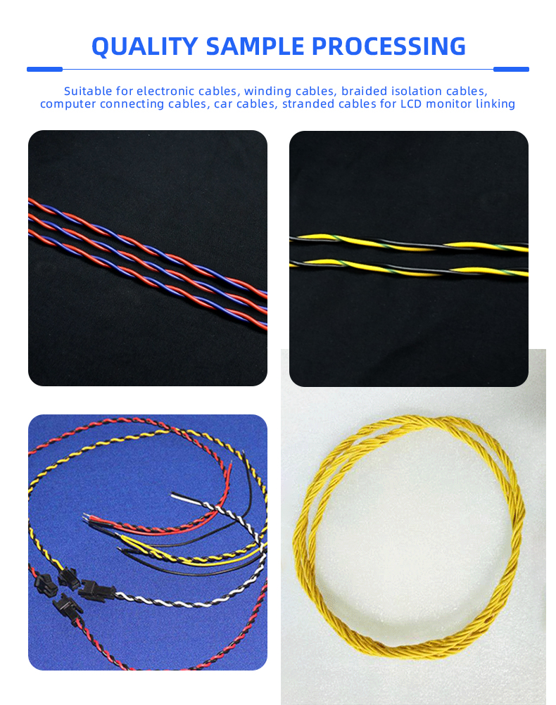 TR-JC30 Semi-auto 2 Wire Or 5 Wires Twisting Machine — detail 3