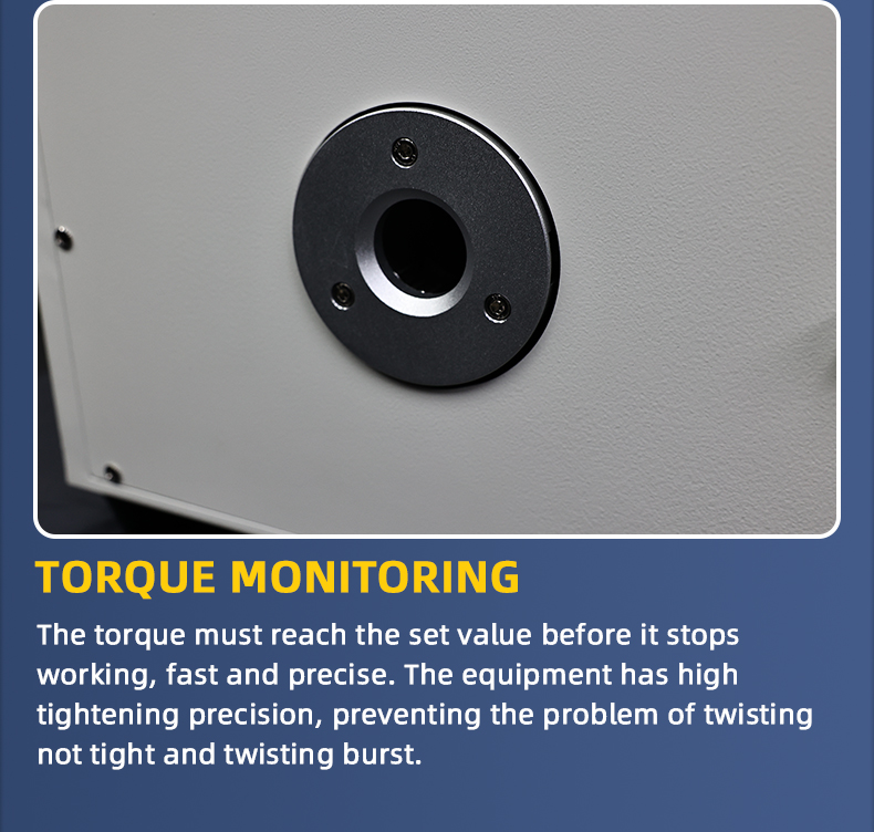 TR-SL02 Semi-automatic Single Working Position Servo Connector Nut Screwing Machine — detail 10